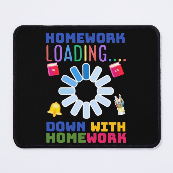 Item preview, Down with homework. designed and sold by Umiska.