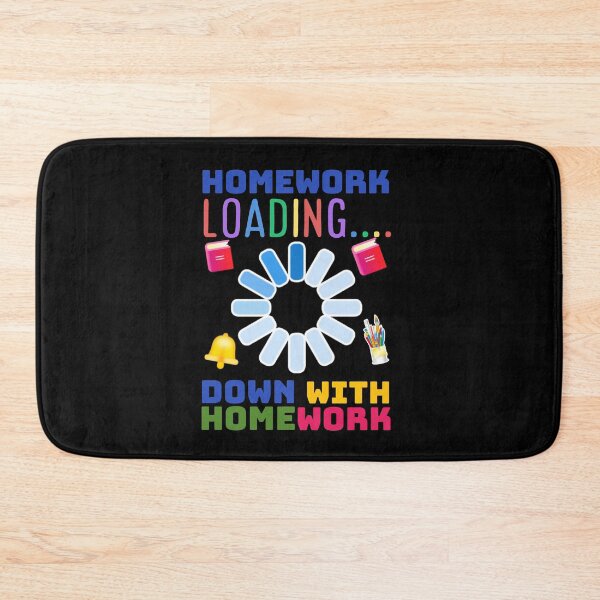 Item preview, Down with homework. designed and sold by Umiska.