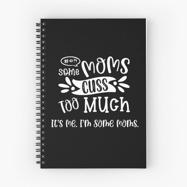 Item preview, Some Moms Cuss Too Much Funny Mother Grandmother Handwritten Quote designed and sold by trendyshopy.