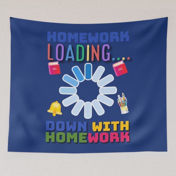 Item preview, Down with homework. designed and sold by Umiska.