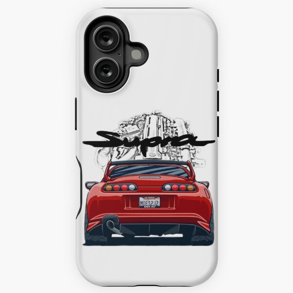 Item preview, Toyota Supra iPhone and Samsung Galaxy Mobile Cases And Skins designed and sold by NewGenGFX.