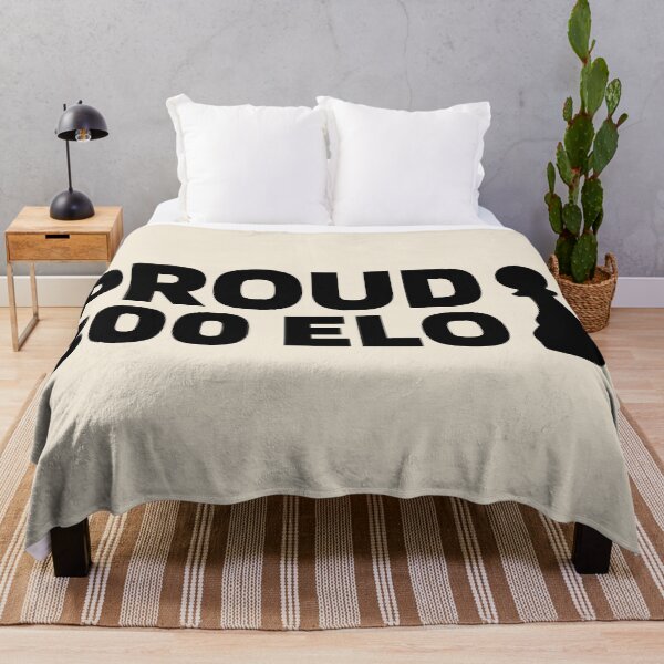 Item preview, Proud 800 Elo - Chess Rating Quote Black designed and sold by itisjakob.