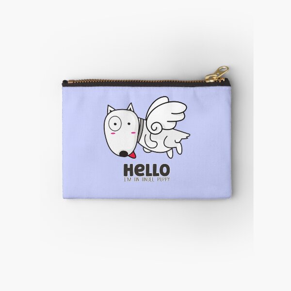 Item preview, Hello I'm angel puppy - funny quotes designed and sold by VichallanStudio.