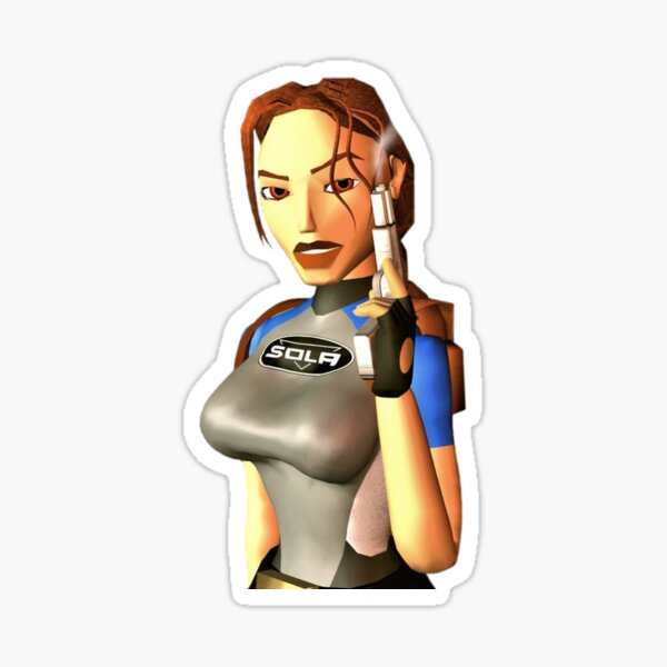 Tomb Raider 2 SOLA Wetsuit Sticker