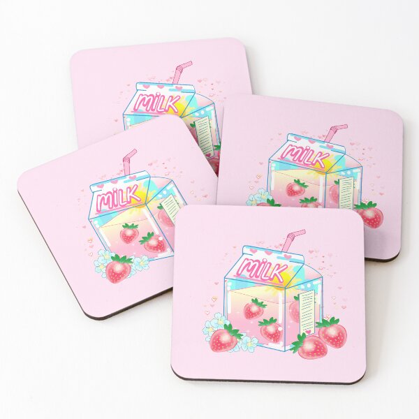 Item preview, Strawberry Milk designed and sold by MarielaArtShop.