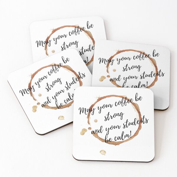 Item preview, Coffee strong Students calm designed and sold by NelBo.