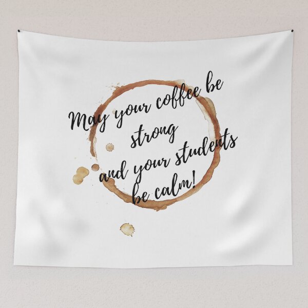 Item preview, Coffee strong Students calm designed and sold by NelBo.