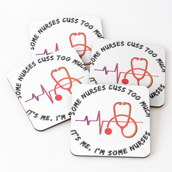 Item preview, Some Nurses Cuss Too Much designed and sold by Rulaly.