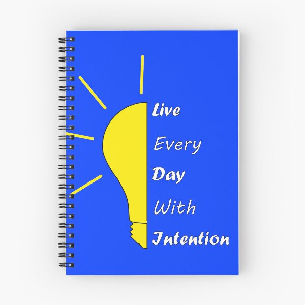 Item preview, Live Every Day With Intention designed and sold by mad art.