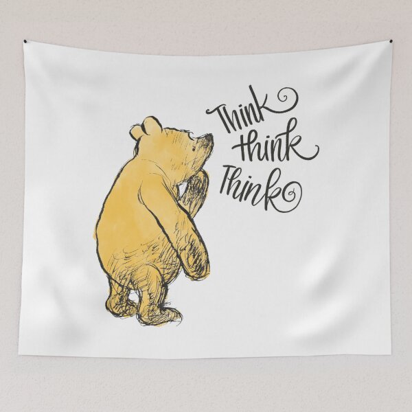 Item preview, Thoughtful Pooh Bear designed and sold by Parkwood-Goods.