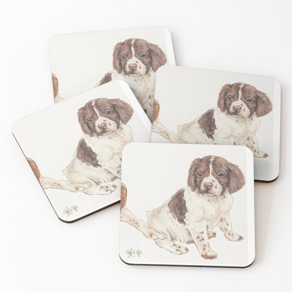 Item preview, Brittany Spaniel Puppies designed and sold by BarbBarcikKeith.