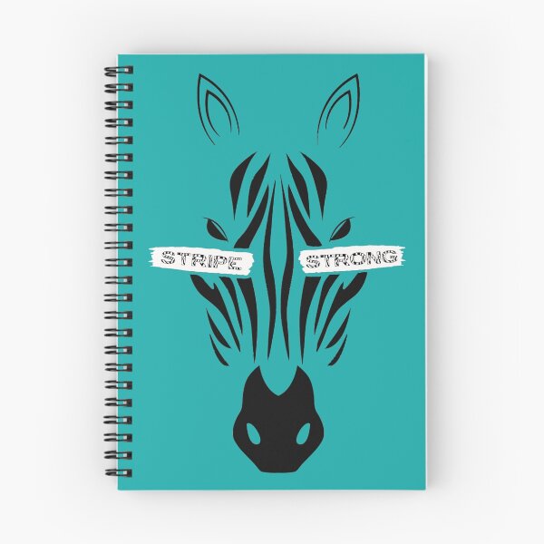 Item preview, Stripe Strong Zebra Warrior designed and sold by Spoonspirations.