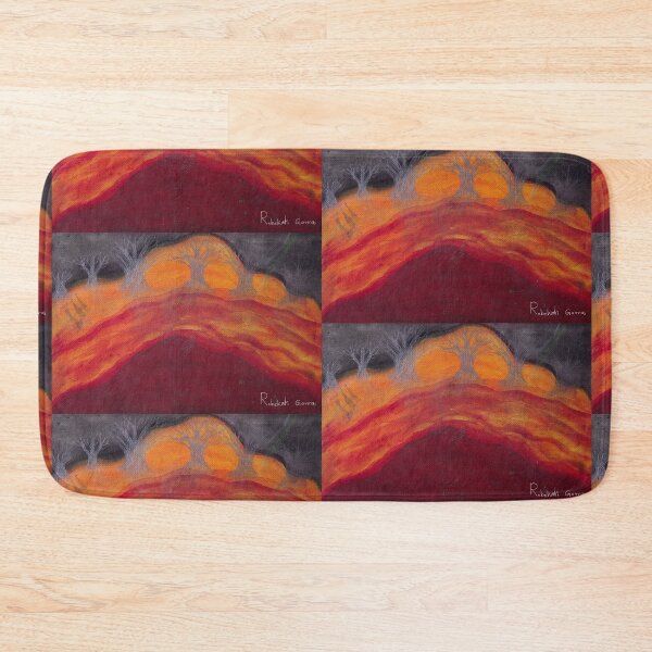 Item preview, Fiery landscape designed and sold by Rebekah Gavra.