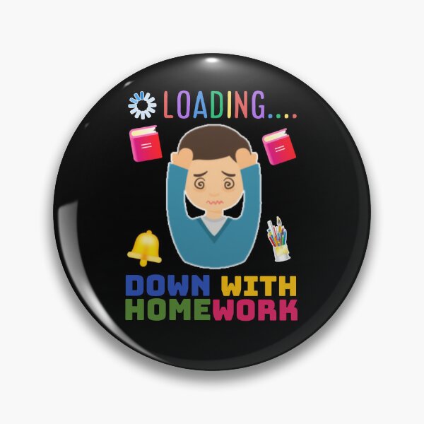 Item preview, Down with homework. designed and sold by Umiska.