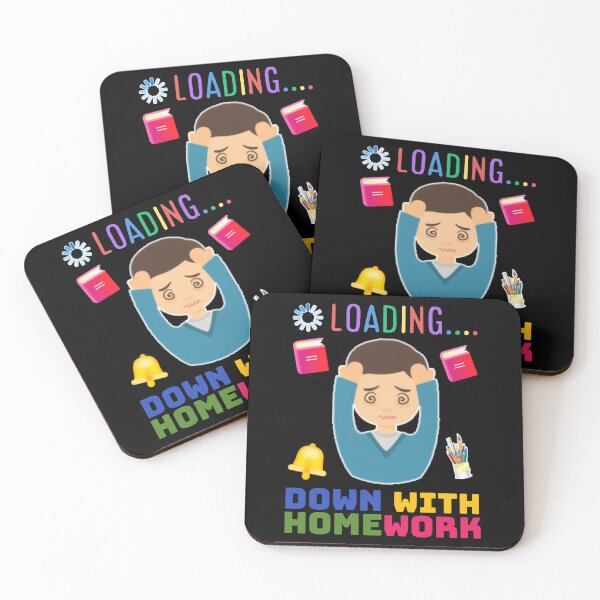 Item preview, Down with homework. designed and sold by Umiska.