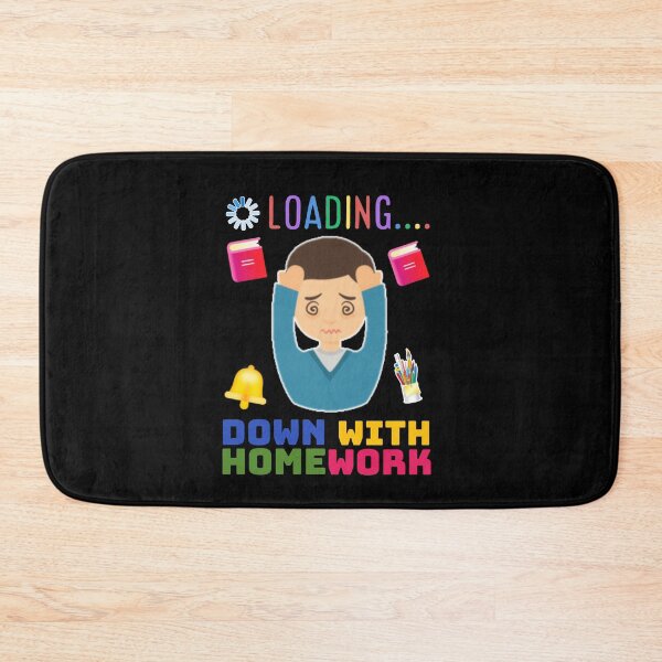 Item preview, Down with homework. designed and sold by Umiska.