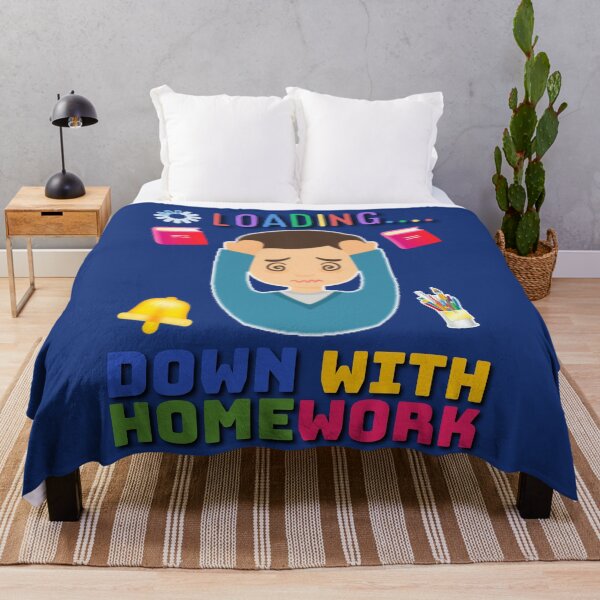 Item preview, Down with homework. designed and sold by Umiska.