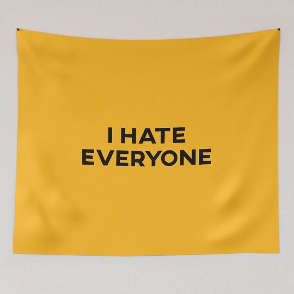 Item preview, I Hate Everyone designed and sold by Void Script.