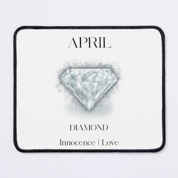 Item preview, April Diamond Birthstone Crystal designed and sold by DHDoodles.