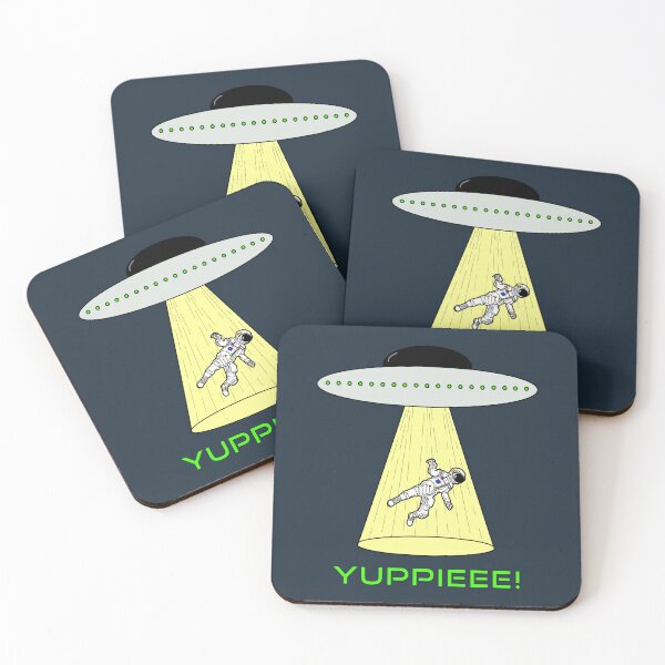 Item preview, Astronaut And UFO Yuppie designed and sold by AngeloDeVal.