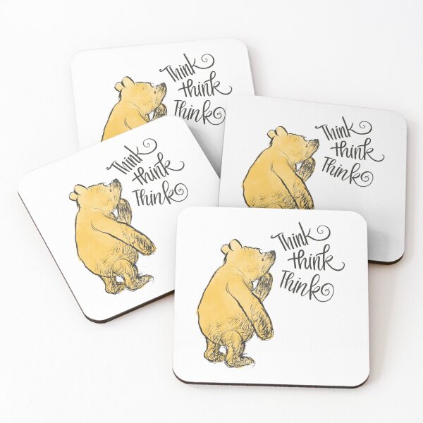 Item preview, Thoughtful Pooh Bear designed and sold by Parkwood-Goods.
