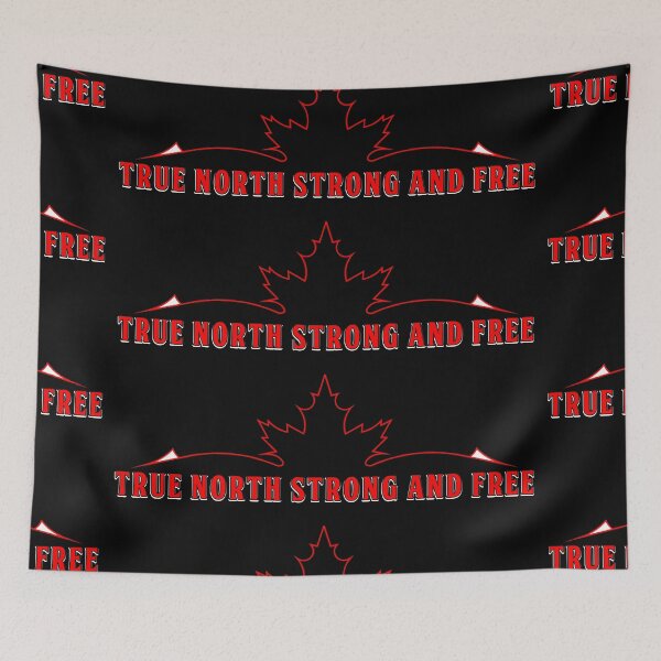 Item preview, True North Strong and Free designed and sold by Elliot Klugh.