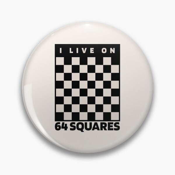 Item preview, I live on 64 squares - chess lover designed and sold by itisjakob.