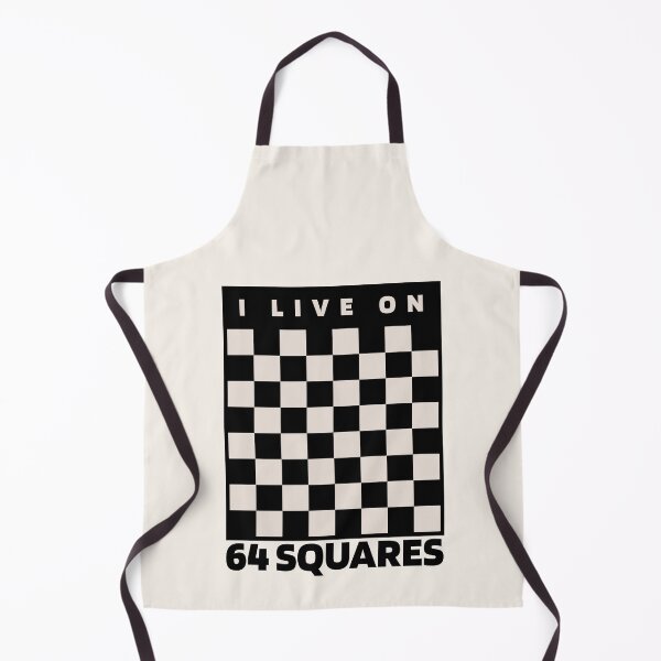 Item preview, I live on 64 squares - chess lover designed and sold by itisjakob.