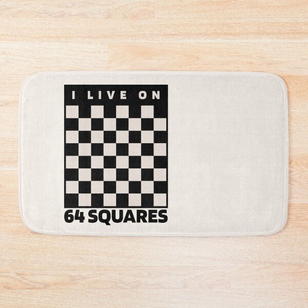 Item preview, I live on 64 squares - chess lover designed and sold by itisjakob.