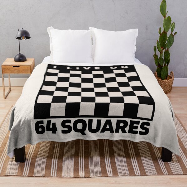 Item preview, I live on 64 squares - chess lover designed and sold by itisjakob.