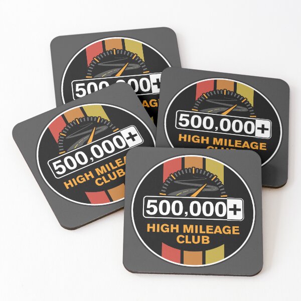 Item preview, The High Mileage Club - 500,000+ Miles (Gauge-C Version) designed and sold by brainthought.