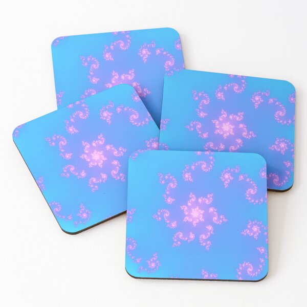 Item preview, Calming pink fractals designed and sold by LittleCountess.