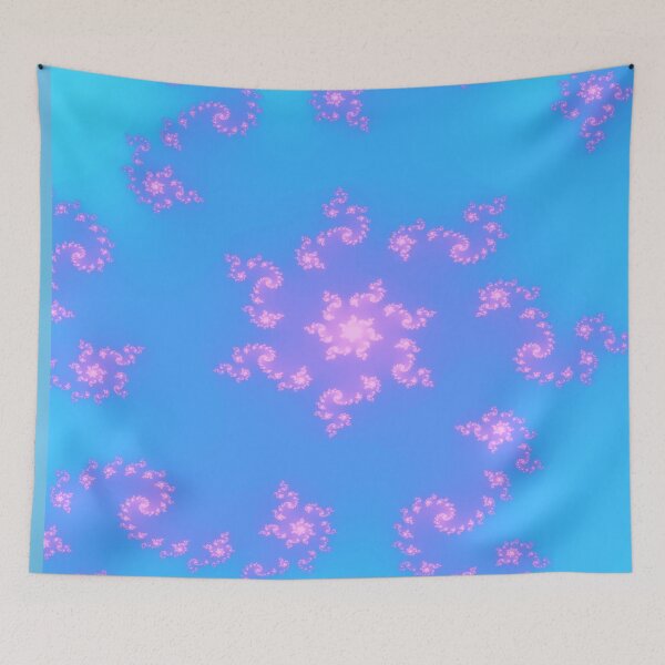 Item preview, Calming pink fractals designed and sold by LittleCountess.