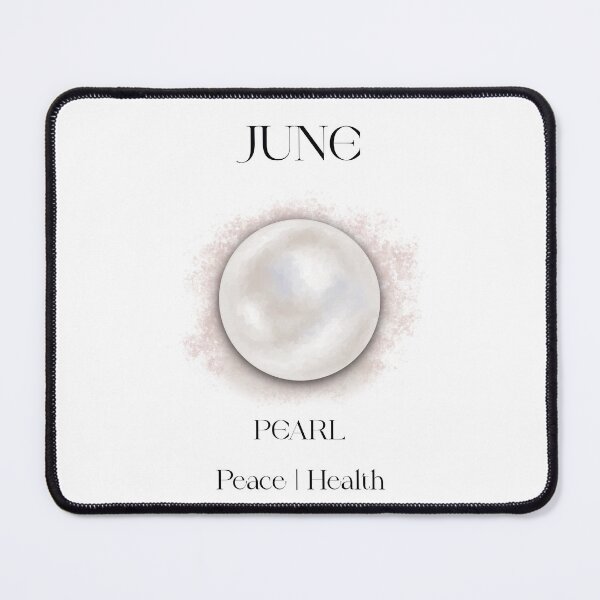 Item preview, June Pearl Birthstone Crystal designed and sold by DHDoodles.
