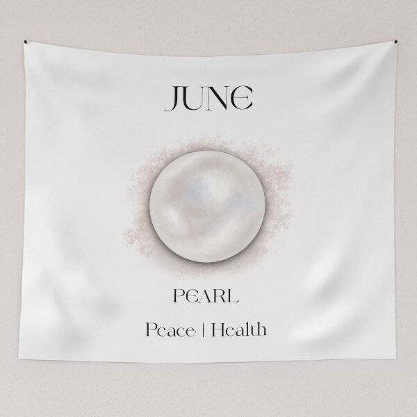 Item preview, June Pearl Birthstone Crystal designed and sold by DHDoodles.