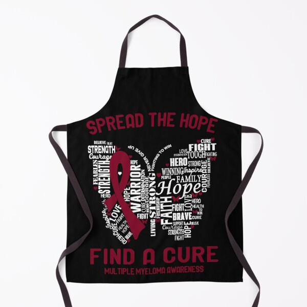 Item preview, Butterfly Ribbon Spread The Hope Find A Cure Multiple Myeloma Awareness designed and sold by Tadmab.