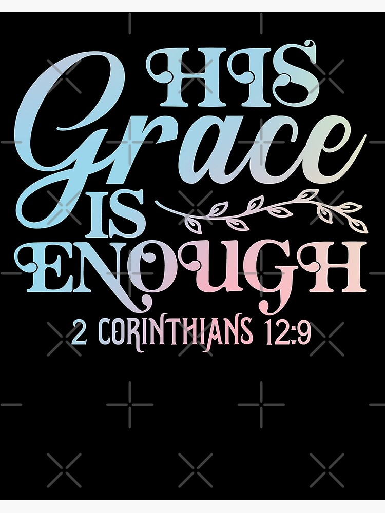 His Grace Is Enough Stickers PNG