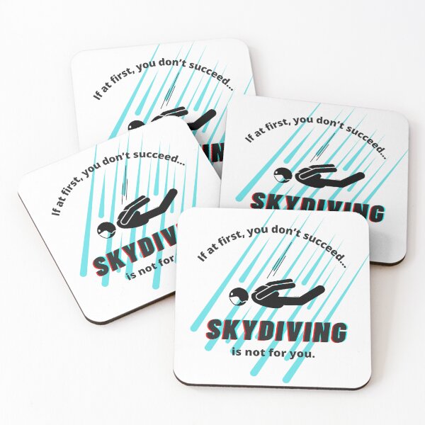 Item preview, Skydiving Is Not For You designed and sold by Caitlin Barlow-VanMeter.
