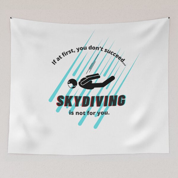 Item preview, Skydiving Is Not For You designed and sold by Caitlin Barlow-VanMeter.