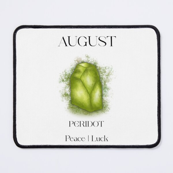 Item preview, August Peridot Birthstone Crystal designed and sold by DHDoodles.