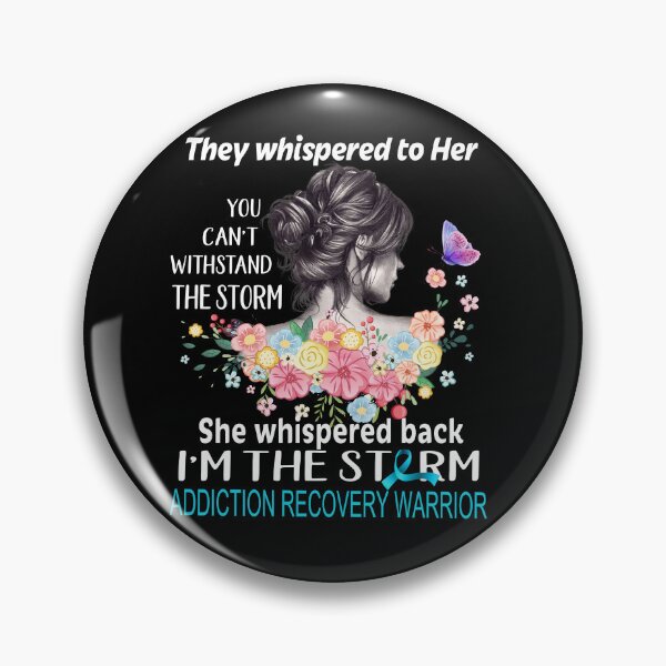 Item preview, Women Addiction Recovery Warrior I'm The Storm designed and sold by Wlsnpeggy.