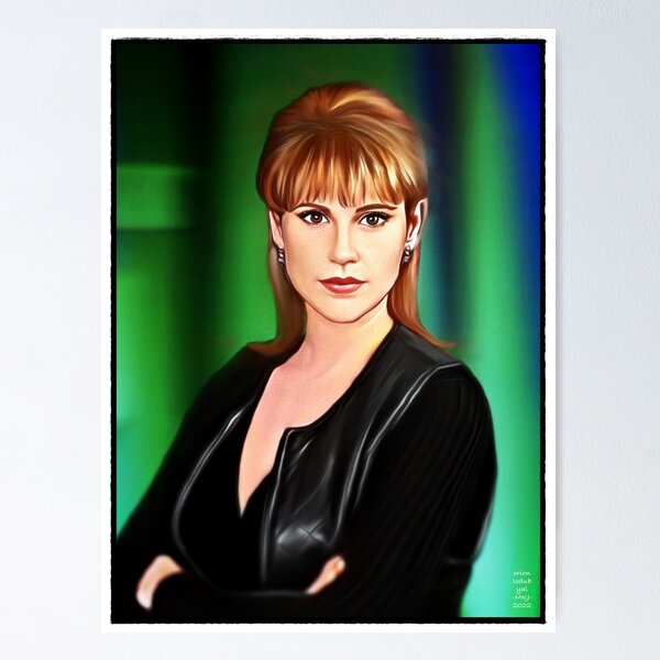 Item preview, Babylon 5 Telepath Lyta Alexander Portrait designed and sold by orionlodubyal.