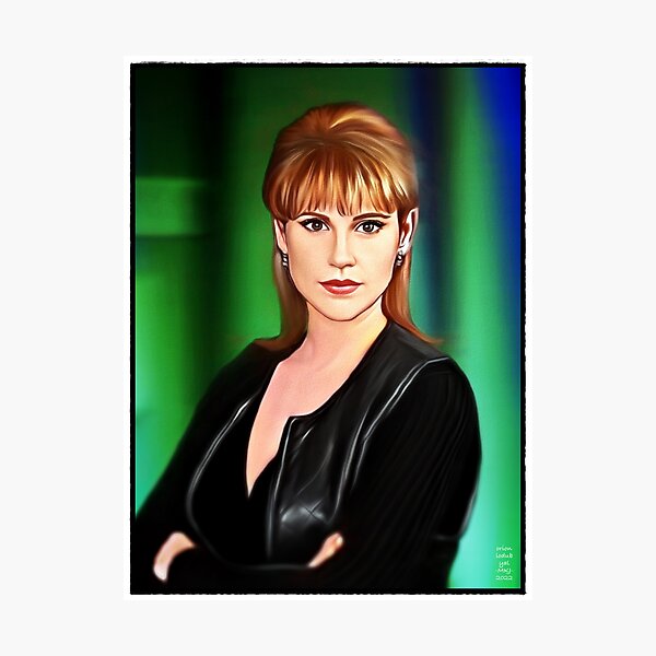 Item preview, Babylon 5 Telepath Lyta Alexander Portrait designed and sold by orionlodubyal.