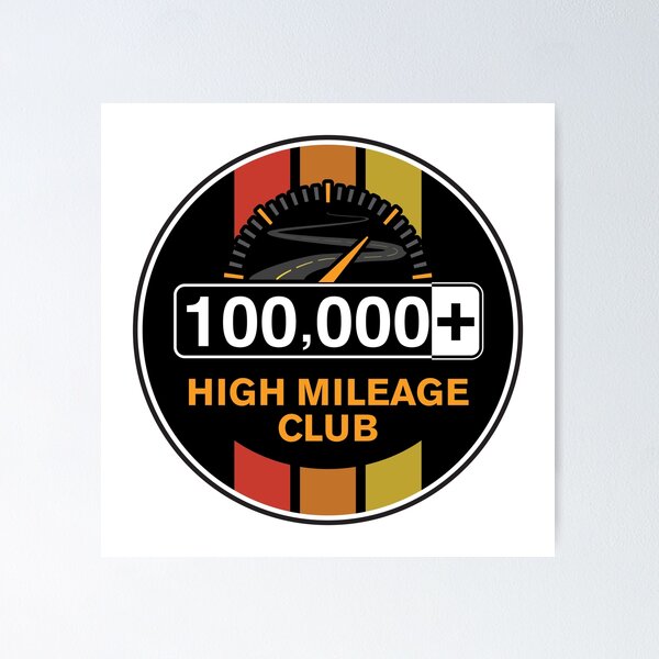Item preview, The High Mileage Club - 100,000+ Miles (C Version) designed and sold by brainthought.