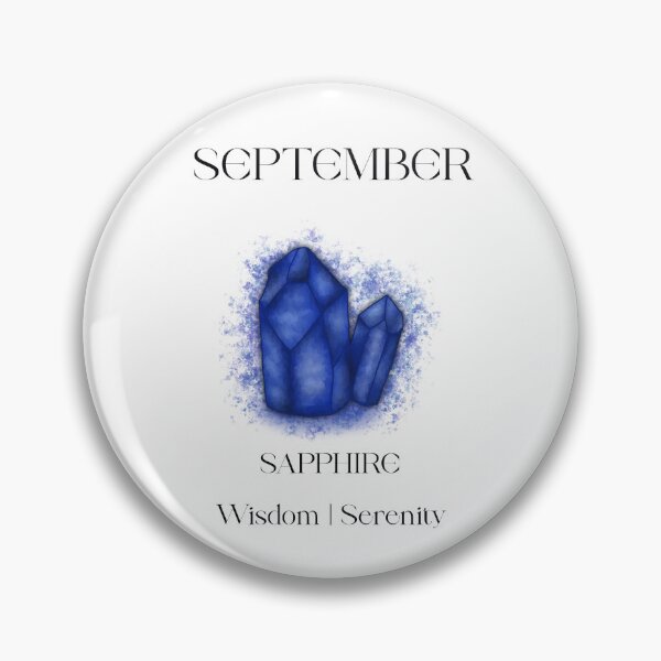 Item preview, September Sapphire Birthstone Crystal designed and sold by DHDoodles.