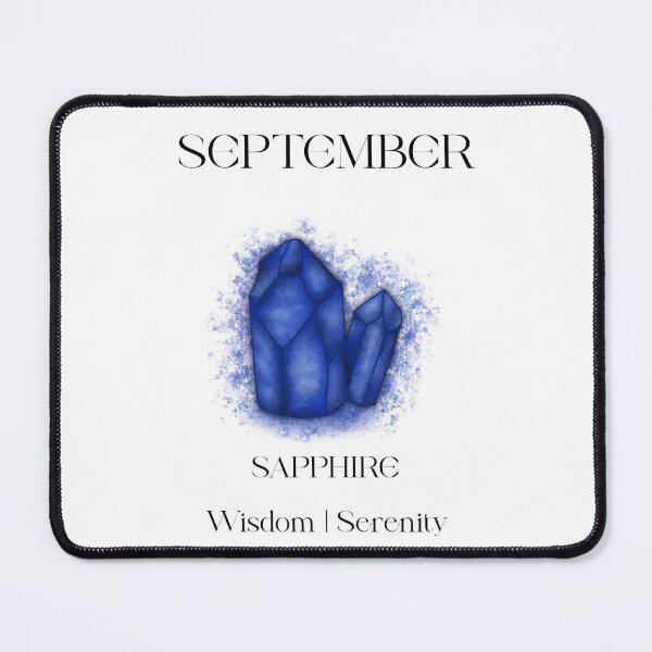 Item preview, September Sapphire Birthstone Crystal designed and sold by DHDoodles.