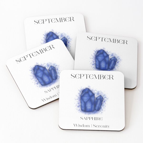 Item preview, September Sapphire Birthstone Crystal designed and sold by DHDoodles.