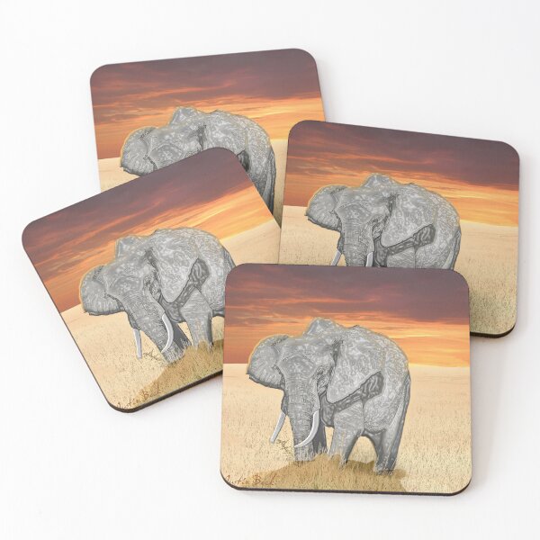 Item preview, Savana Elephant Justin Beck Picture 2015085 designed and sold by JustinBeckArt.