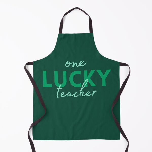 Item preview, Teal Green One Lucky Teacher | Funny St Patricks Day Saying | Shamrock Green Clover designed and sold by MiaDelelai.