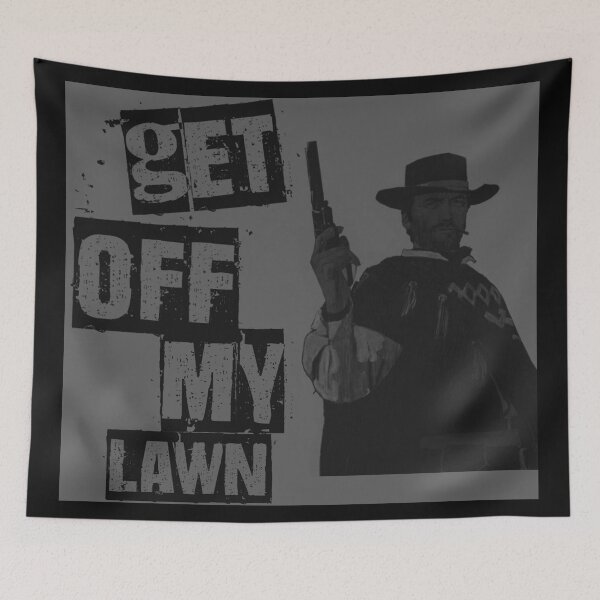 Item preview, GETOFFMYLAWN designed and sold by Daviscoatings.